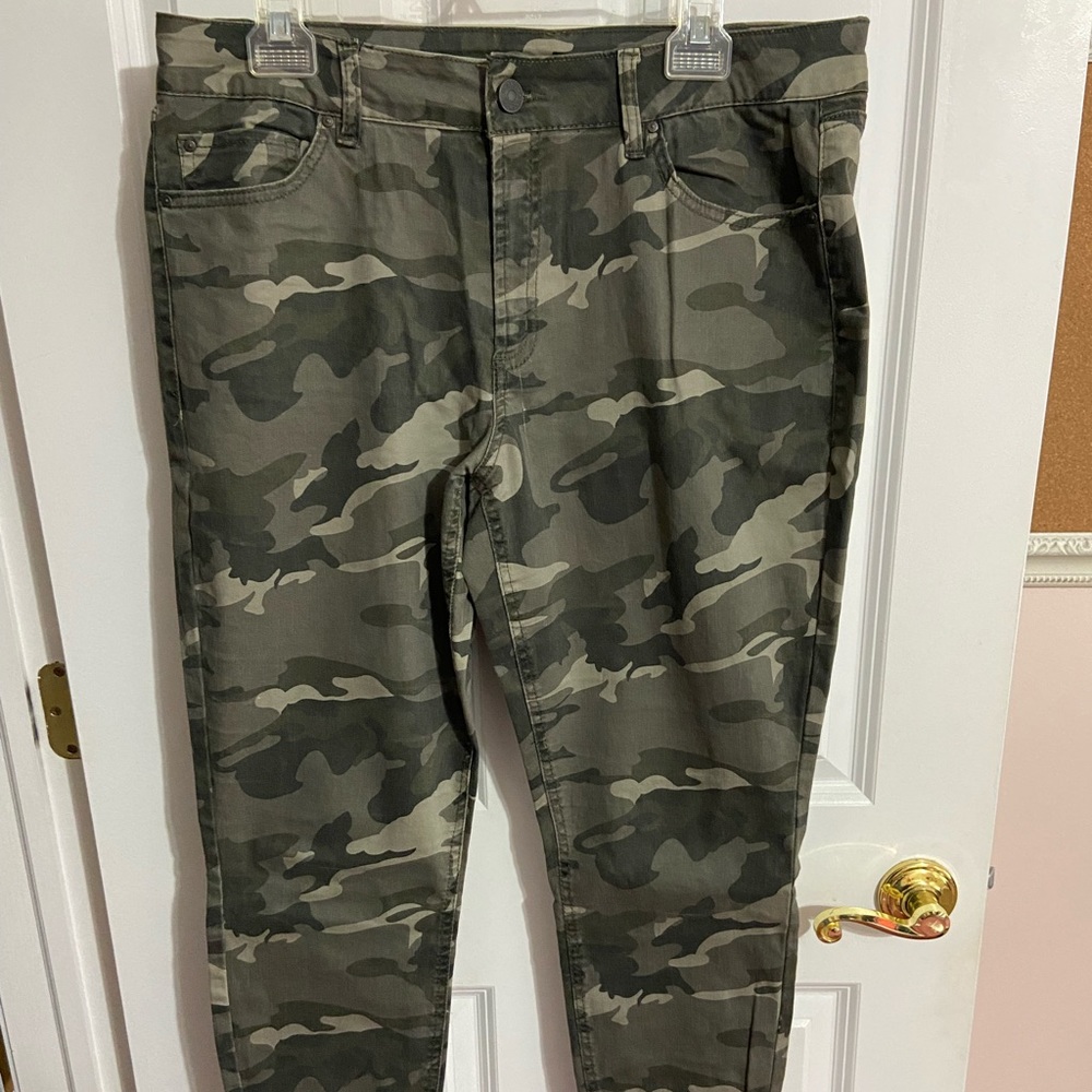 Arm Printed Skinny Jeans